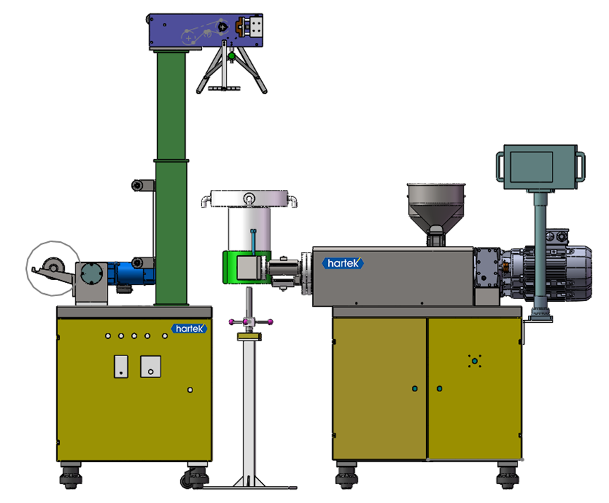 three-layer co-extrusion film blowing machine