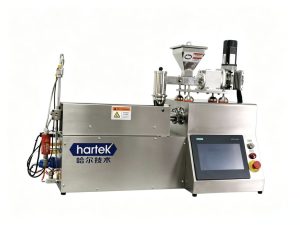 Twin-screw hot melt extruder